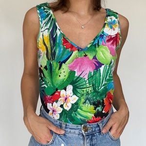 vintage tropical tank